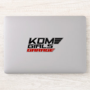 KDM MEISJES [ROOD] STICKER