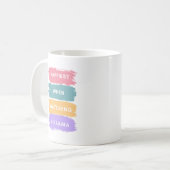 Kdrama Lettering Coffee Mug for Korean Drama Lover (Devant gauche)