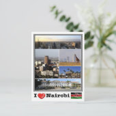KE Kenia - Nairobi - Briefkaart (Staand voorkant)