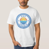 Kea Island , Griekenland - Sunshine and Zee T-shirt (Voorkant)