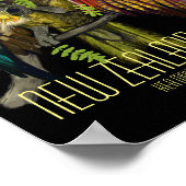 Kea New Zealand Mountain Parrot Poster (Hoek)