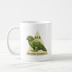 Kea Nieuw-Zeelandse vogel Koffiemok