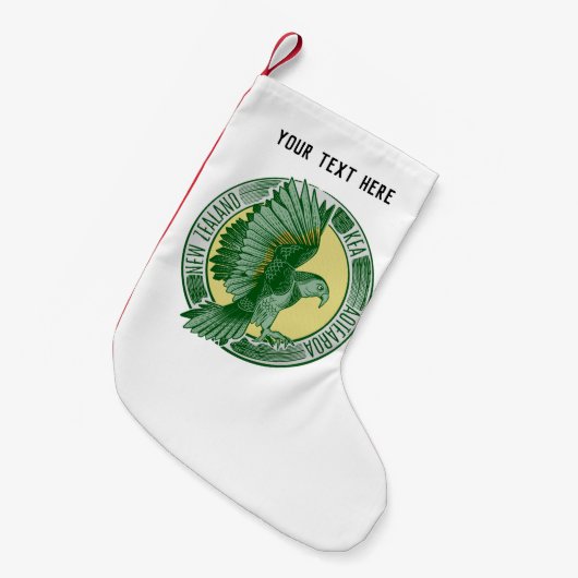 Kea NZ bird Kleine Kerstsok (Voorkant (Hangend))