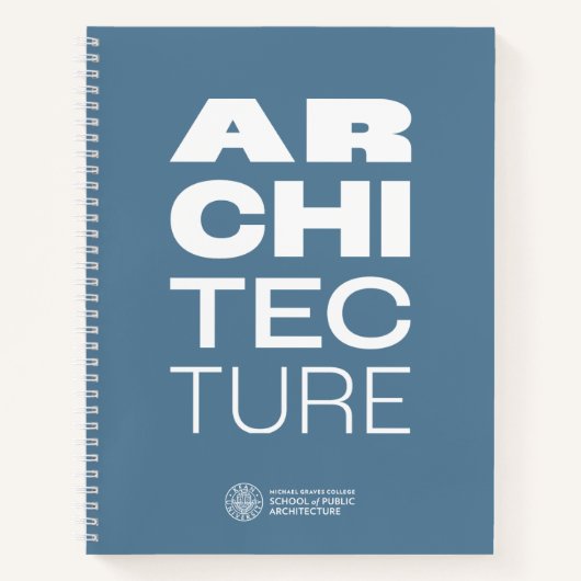 Kean MGC Architecture Carnet Spiral (Devant)