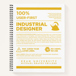 Kean MGC Industrial Design Care Label Notitieboek
