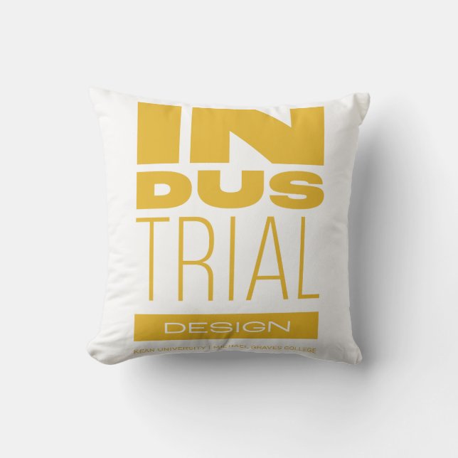 Kean MGC Industrial Design Throw Pillow Kussen (Voorkant)
