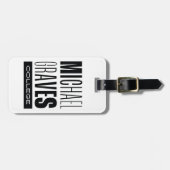 Kean MGC Michael Graves Bagagelabel (Voorkant horizontaal)