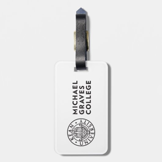 Kean MGC Michael Graves Bagagelabel (Achterkant verticaal)