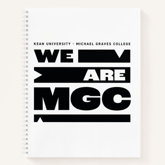 Kean MGC Michael Graves College Carnet (Devant)