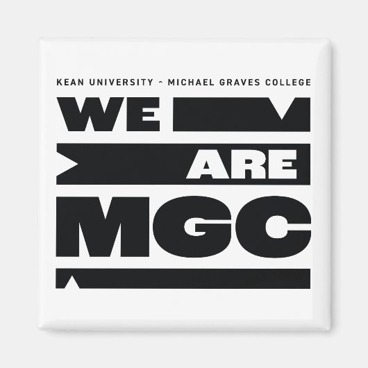 Kean MGC Michael Graves College Magnet (Devant)