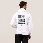 Kean MGC Michael Graves College Zip Up Hoodie (Achterkant volledig)