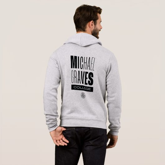 Kean MGC Michael Graves College Zip Up Sweat - shi (Dos entier)