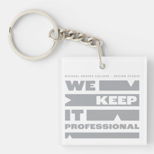 Kean MGC We Keep It Professional Sleutelhanger (Voorkant)