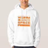Kean MGC Wij geven U Ruimte Hoodie (Voorkant)