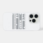 Kean MGC Wij houden het professioneel iPhone Hoesje (Achterkant horizontaal)