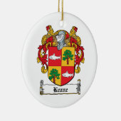 Keane Family Crest Keramisch Ornament (Rechts)