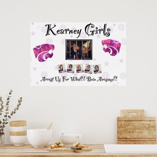 Kearney Girls Poster (Keuken)