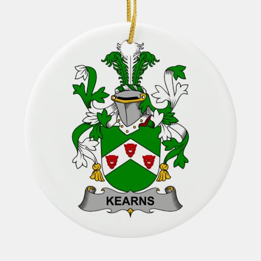 Kearns Family Crest Keramisch Ornament (Voorkant)