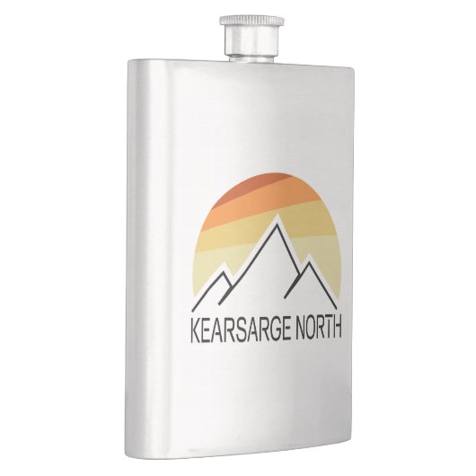 Kearsarge North New Hampshire Retro Flacon (Rechts)