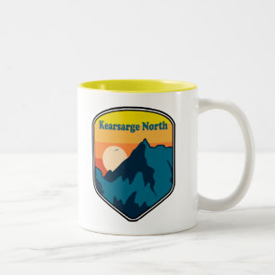 Kearsarge North New Hampshire Zonsopgang Tweekleurige Koffiemok
