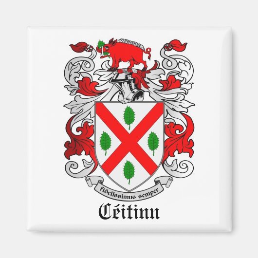 Keating Coat of Arms Magnet Magneet (Voorkant)