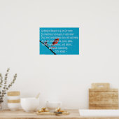 Keats "schoonheid is een blijdschap voor altijd" p poster (Keuken)