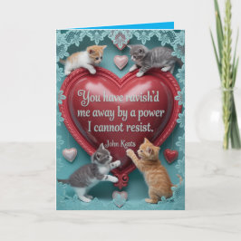 Keats Valentijnsdagkaart 2 Feestdagen Kaart