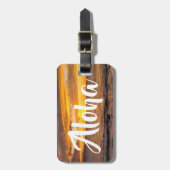 Keawakapu Beach Sunset Maui Bagagelabel (Voorkant verticaal)