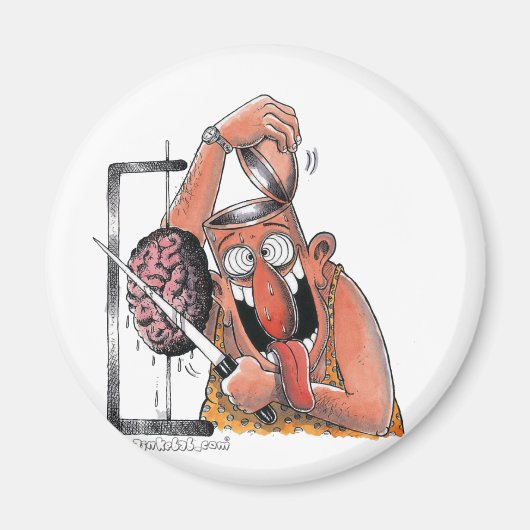 Kebab Head Magneet (Voorkant)