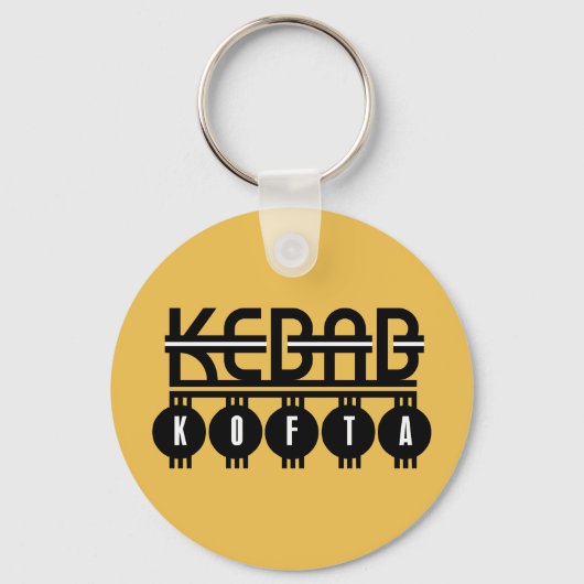 Kebab Kofta Sleutelhanger (Voorkant)