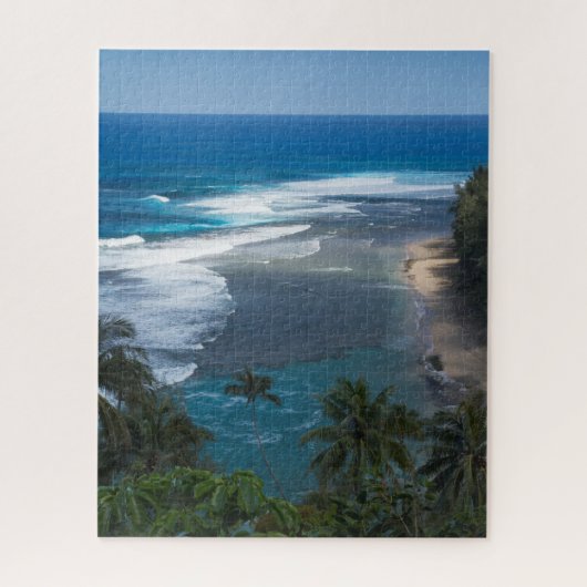 Ke'e Beach, Kauai, Hawaii Jigsaw Puzzle (Vertical)