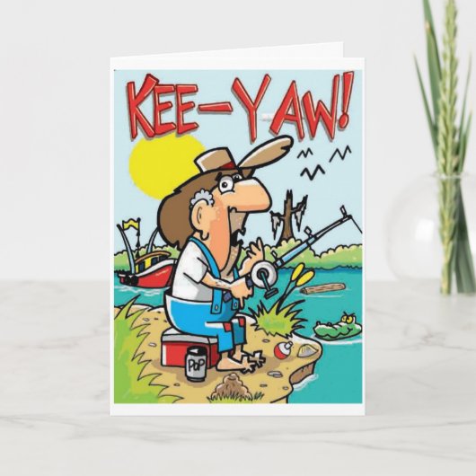 kee-yaw Verjaardagskaart Kaart (Voorkant)