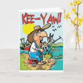kee-yaw Verjaardagskaart Kaart (Gele Bloem)