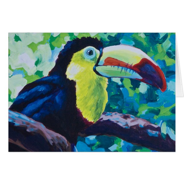 Keel-Billing Toucan (Voorkant Horizontaal)
