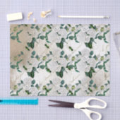 keel en bloemen tissuepapier (Craft)