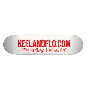 Keel en Flo skateboard