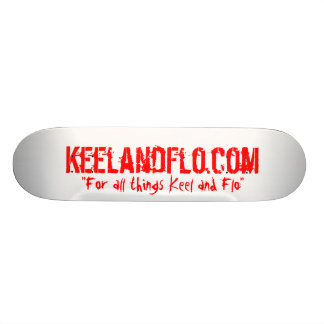 Keel en Flo skateboard