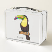 Keel-navelstaarster cartoon (Achterkant)