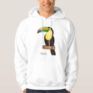Keel-navelstaarster cartoon hoodie