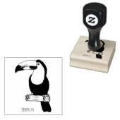 Keel-navelstaarster cartoon rubberstempel (Gestempeld)
