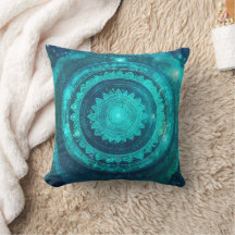 Keelchakra Turquoise Mandala