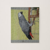 Keen Congo African Gray Parrot Legpuzzel (Verticaal)