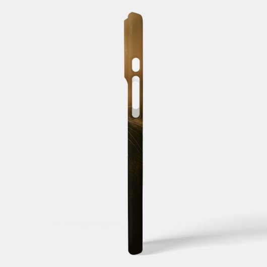 Keeno Golden Gaze iPhone 16 Coque (Verso / Gauche)