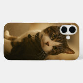 Keeno Golden Gaze iPhone 16 Hoesje (Achterkant (horizontaal))