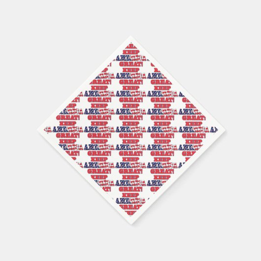 Keep-America-Great Servetten (Hoek)