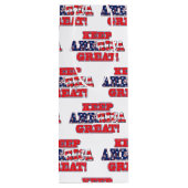 Keep America Great Trump 2020 Wijn Cadeautas (Achterkant)