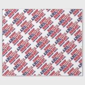 Keep-America-Great-Trump Cadeaupapier (Vlak)