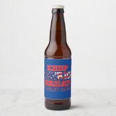 Keep America - Trump 2020 Bier Etiket (Voorkant)