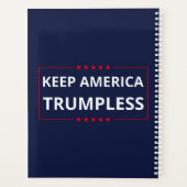 Keep America Trumpless VI Planner (Achterkant)