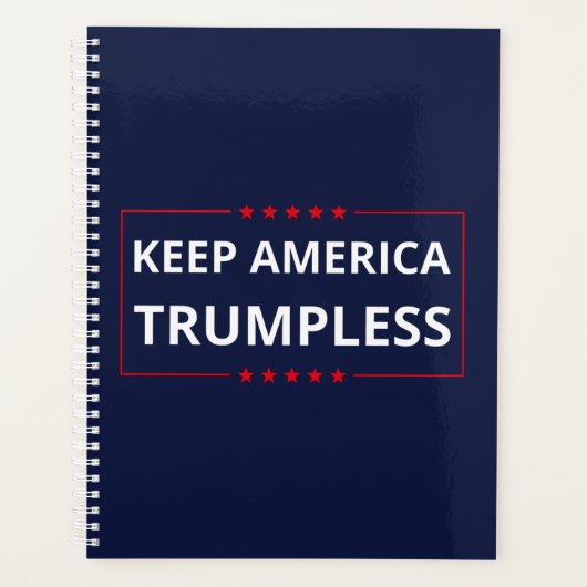 Keep America Trumpless VI Planner (Voorkant)